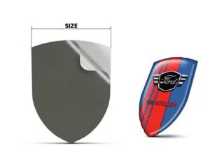 Ford Pegatina En Relieve Moderna Elegante Máxima Edición